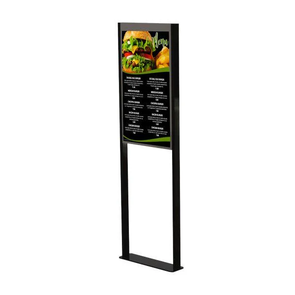 Peerless - Support de sol pour Samsung OM55 Double écran