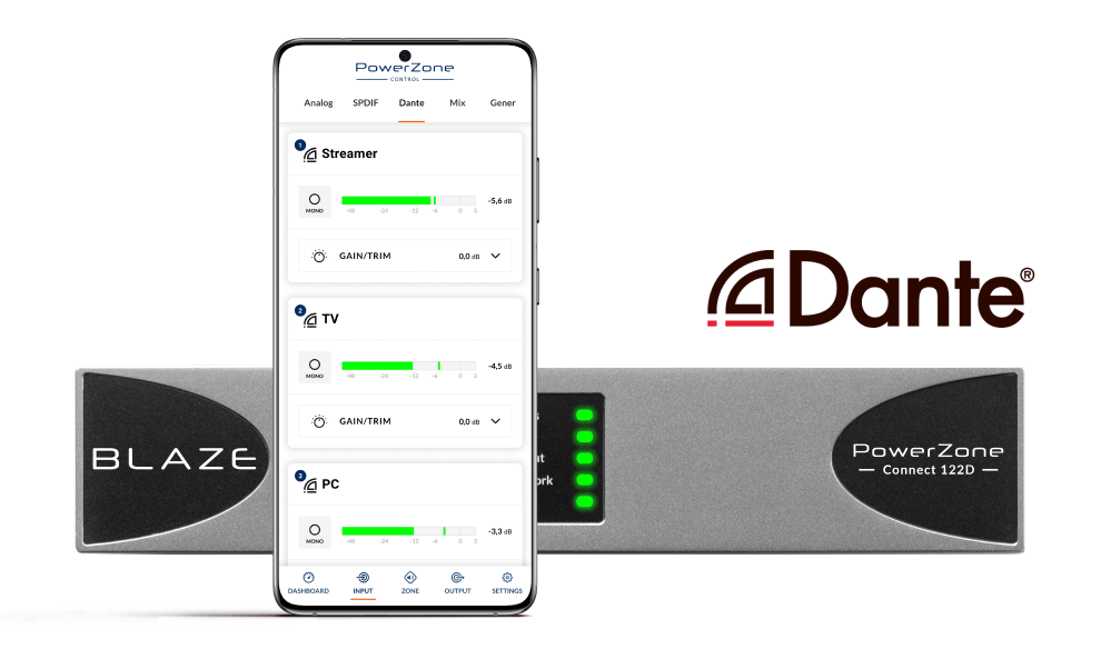 BLAZE Amplificateur PowerZone Connect 122D