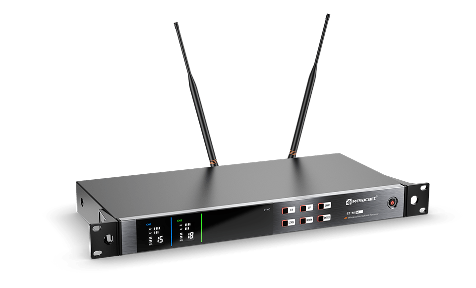 Relacart - Kit Récepteur + 2 micros main HF