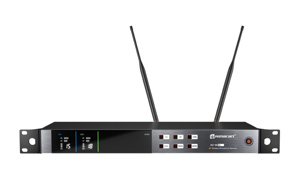Relacart - Kit Récepteur + 2 micros main HF