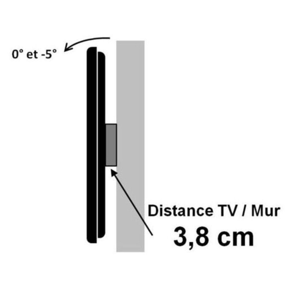 Support mural fixe pour écran TV <60KG VESA 400