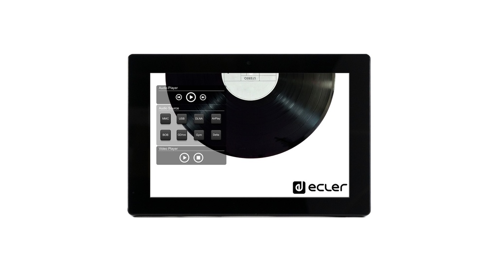 ECLER - Ecran TFT tactile de commande EclerNet