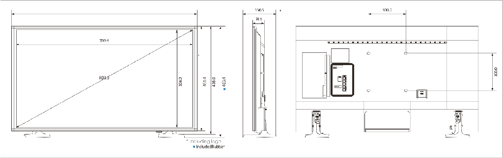 SAMSUNG - TVs Hôtel - Gamme HT5300 - 32 pouces