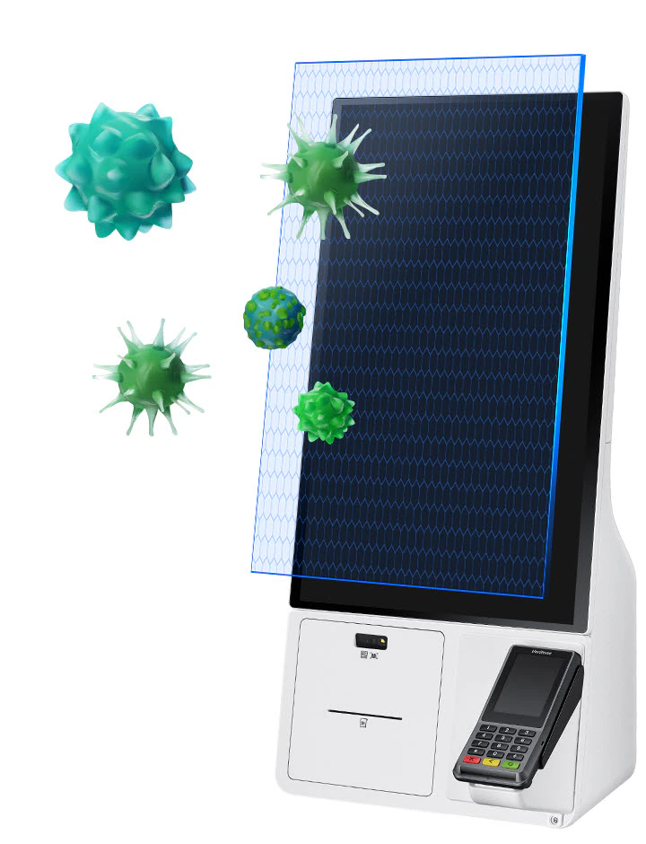 SAMSUNG Kiosk (Windows) - Kit écran + boitier avec imprimante ticket