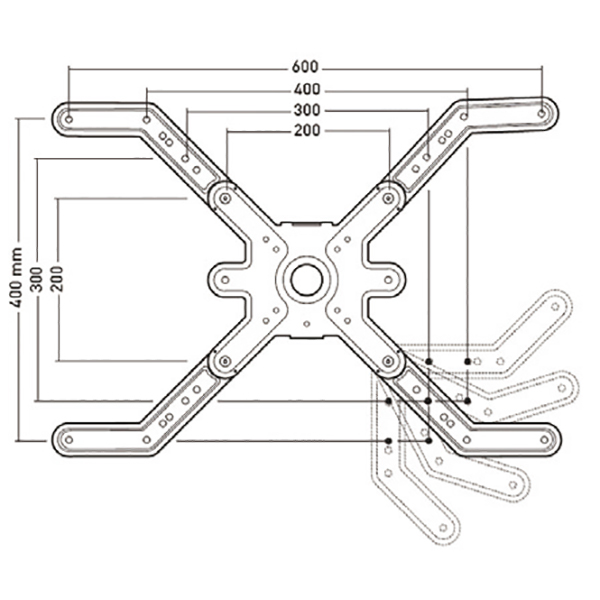ERARD PRO - Support LCD sur PONT 600x400