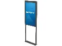 Peerless - Support de sol pour Samsung OM55 Double écran