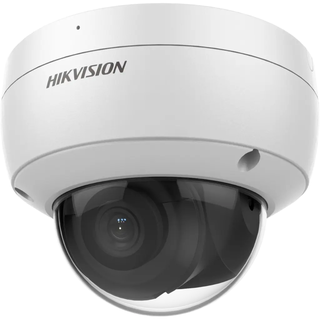 HIKVISION – Caméra dôme IP 8MP AcuSense avec micro intégré et vision nocturne 30m - Avec Micro