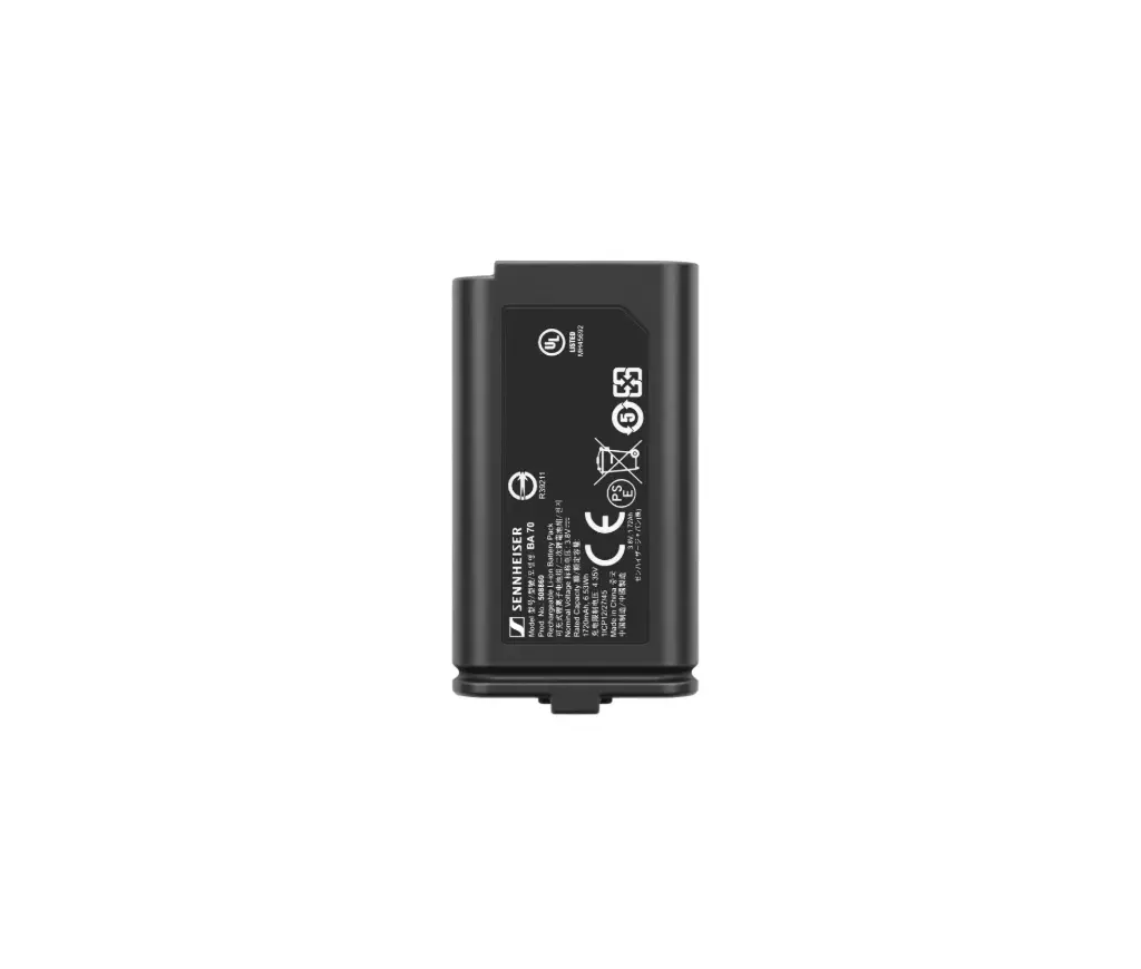 Sennheiser – BA 70 Batterie Li‑Ion pour EW‑D / EW‑DX