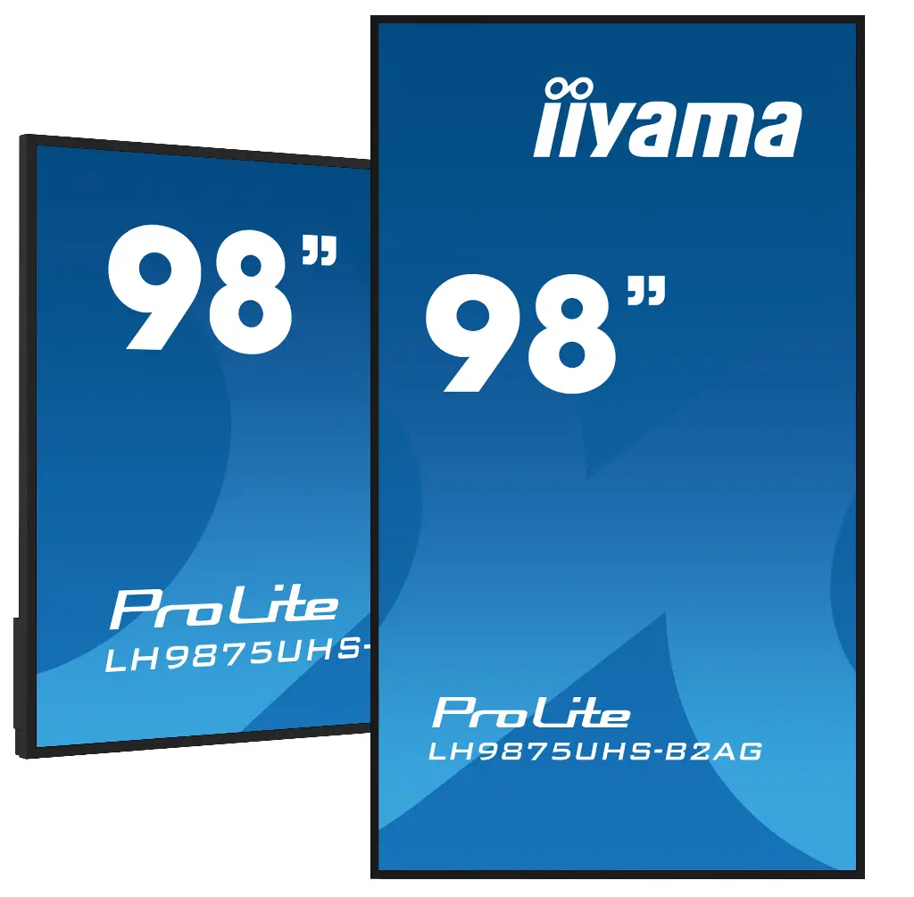 [LH9875UHS‑B2AG] IIYAMA – Moniteur professionnel ProLite 98″ 4K UHD