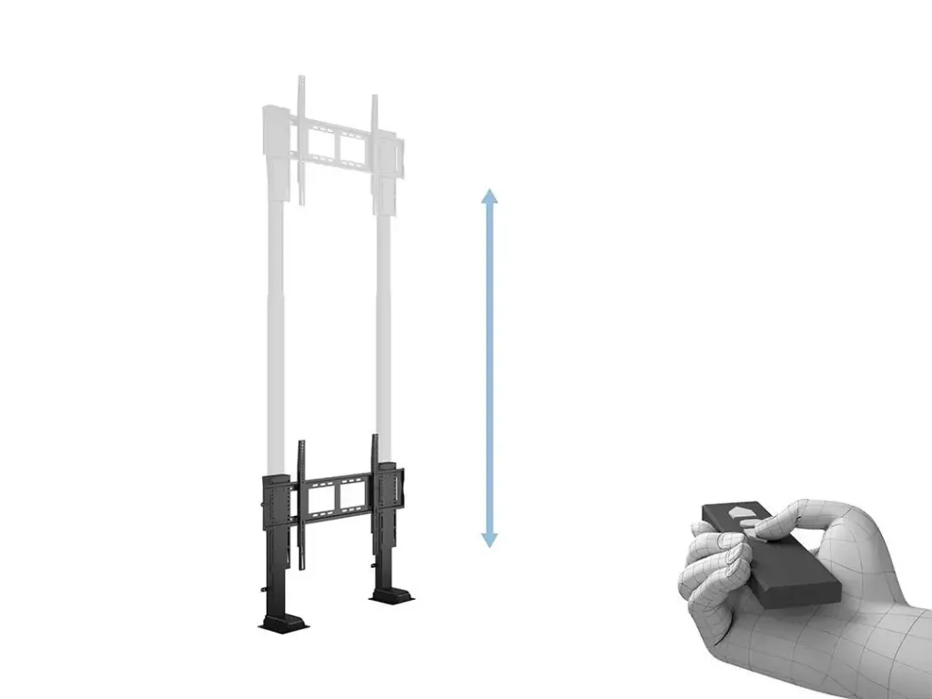 Multibrackets – M Motorized TV Lift Duo X‑Large – Support élévateur motorisé TV 55"‑100"