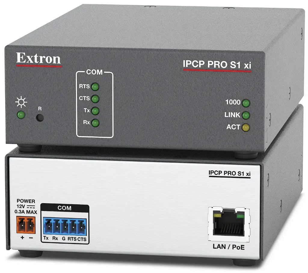 [60‑1979‑01A] Extron – IPCP Pro S1 xi – Processeur de contrôle AV compact