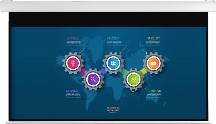 [80642HV] SCREEN’UP - Écran de projection électrique 16:10 340×213 cm