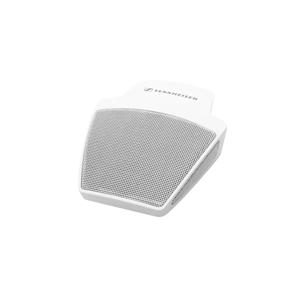 [MEB114W] SENNHEISER – MEB 114 – microphone de surface filaire cardioïde pour conférences et réunions (Blanc)