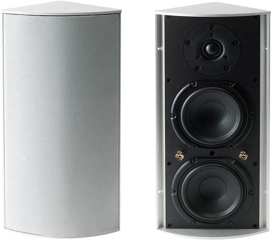 [C5-wh] Cornered Audio – C5 Enceinte d’angle (Blanc)