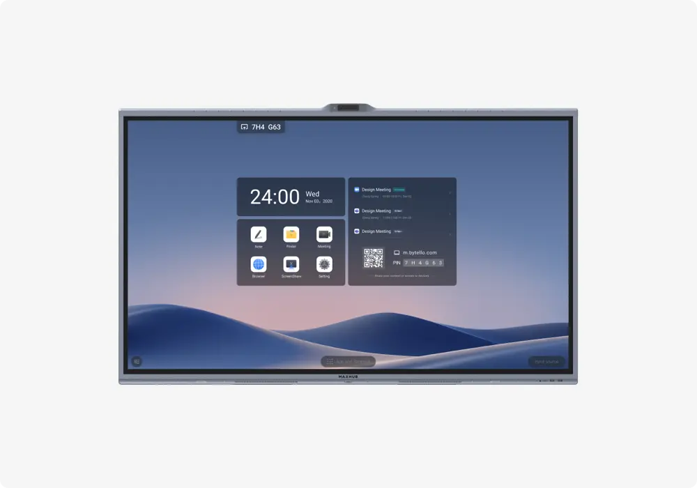 [V6550] Maxhub - XBoard V7 écran tactile interactif 65 pouces 4K AllinOne