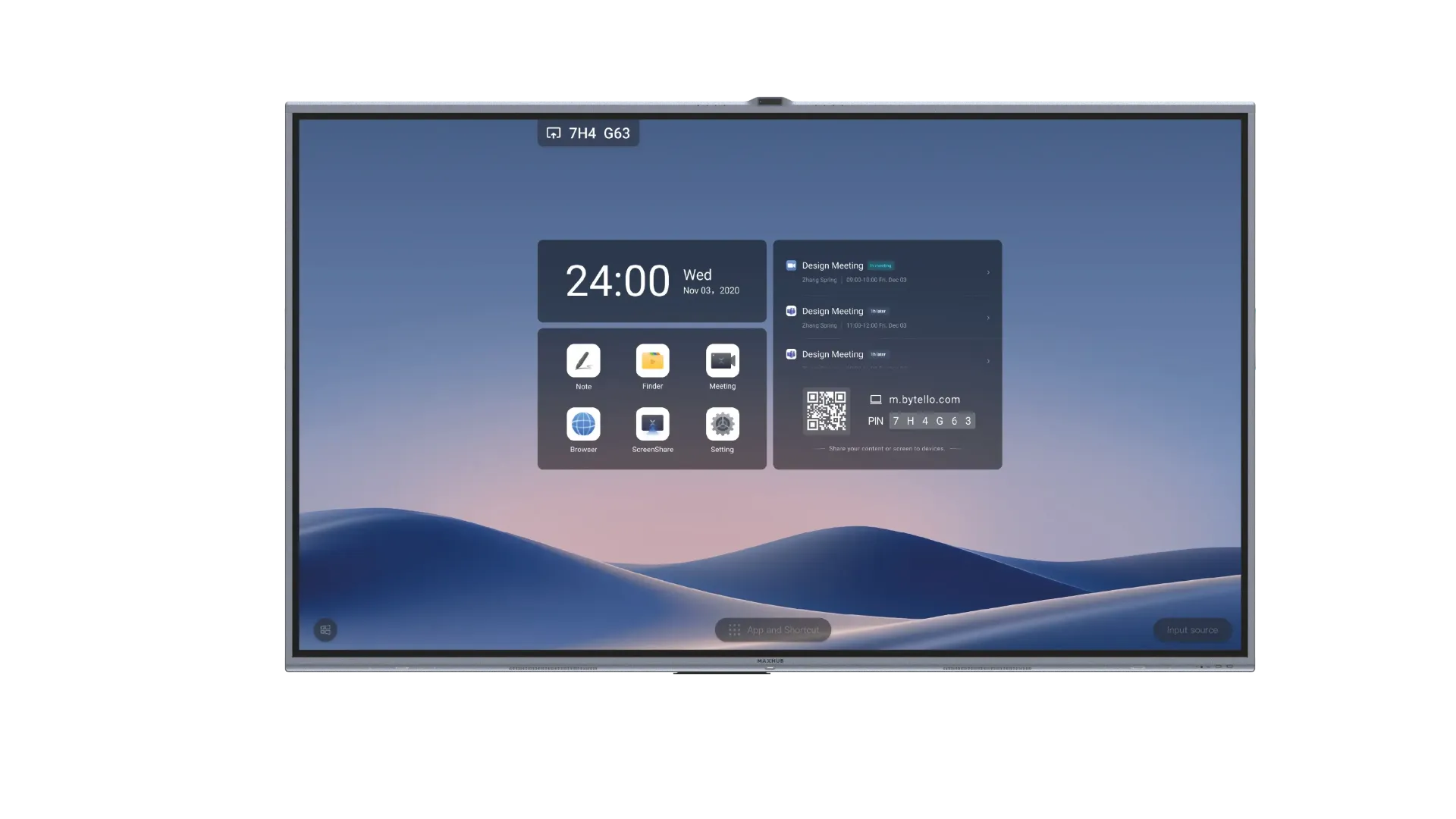 [C9850] MAXHUB - Écran interactif tactile 98 pouces 4K visioconférence tout-en-un