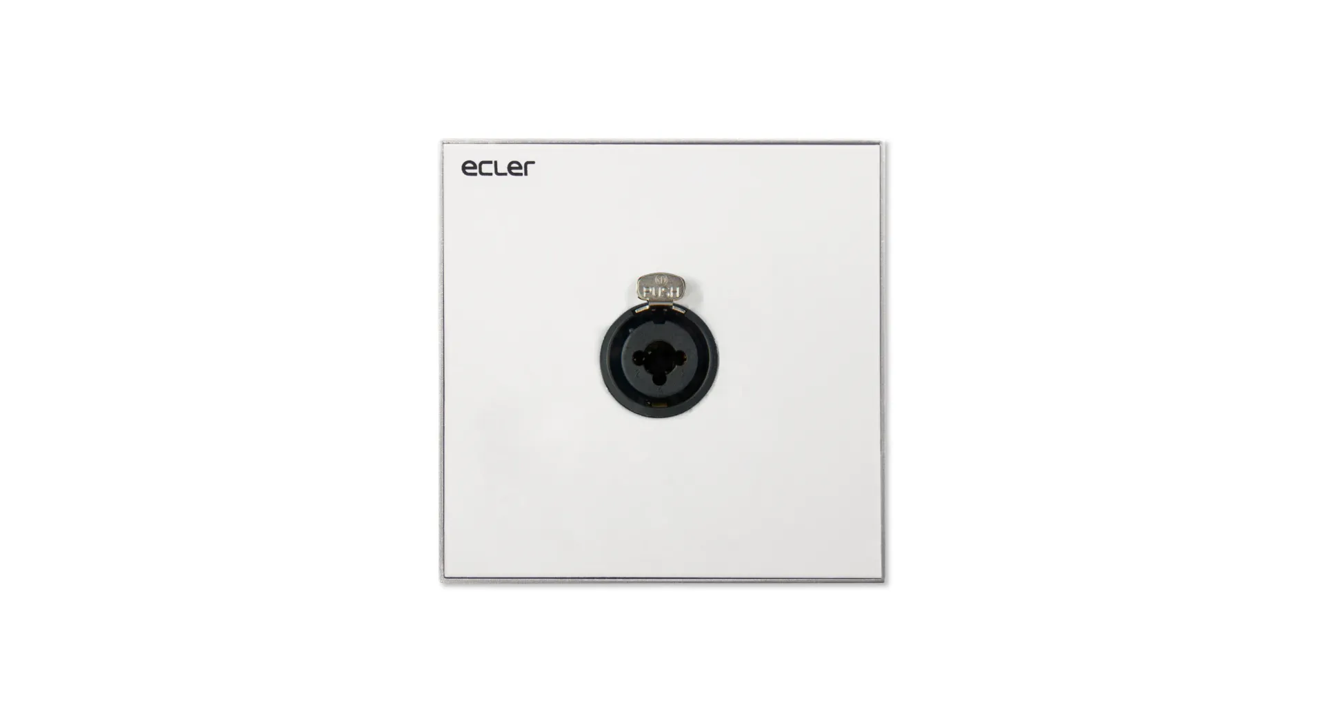ECLER — Panneau mural audio combo XLR et jack —