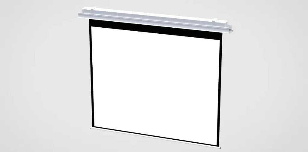 ORAY ORION HC – Écran de projection motorisé encastrable – Blanc mat occultant