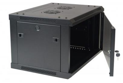 BAIE Info - Rack mural 6U à double section