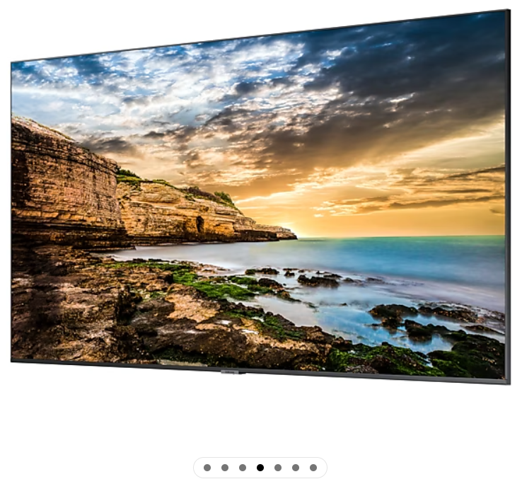 Ecran professionnel série QET 75''