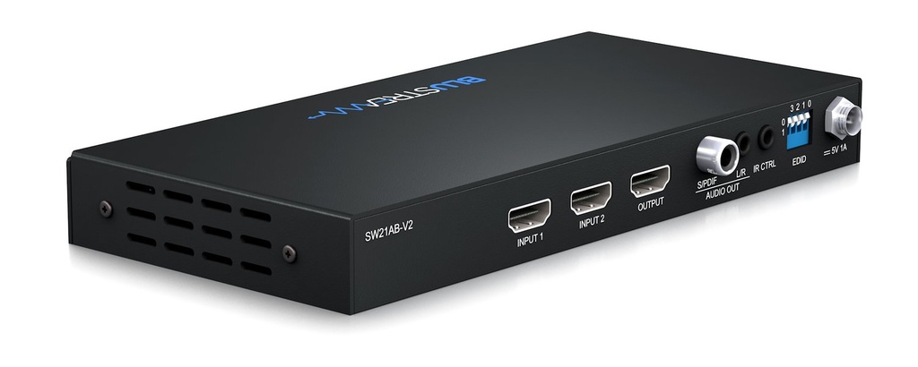 [SW21AB-V2] Switch 2 HDMI avec sortie audio intégrée