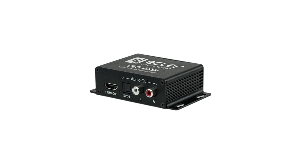 ECLER - HDMI 2.0 audio De-embedder