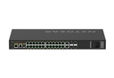 Netgear - Switch manageable 24 ports Gigabit PoE+ 300W, 2 ports Gigabit et 4 slots SFP