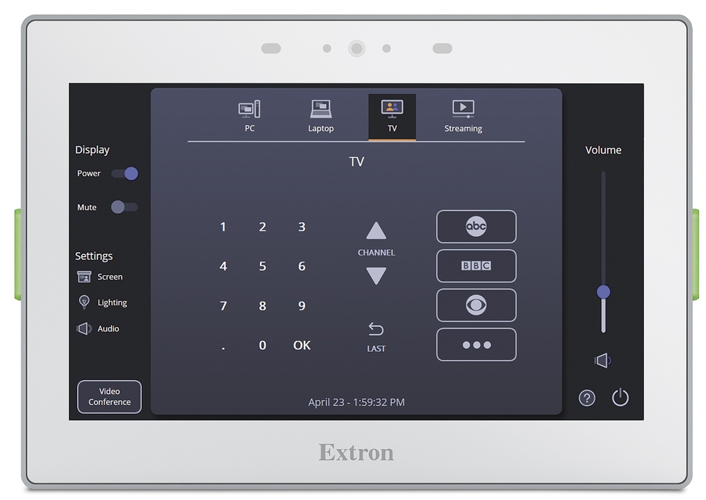EXTRON - Écran tactile TouchLink Pro 7" mural