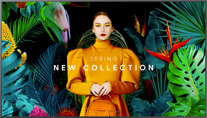 SAMSUNG - Moniteur 24/7 UHD Gamme QMC