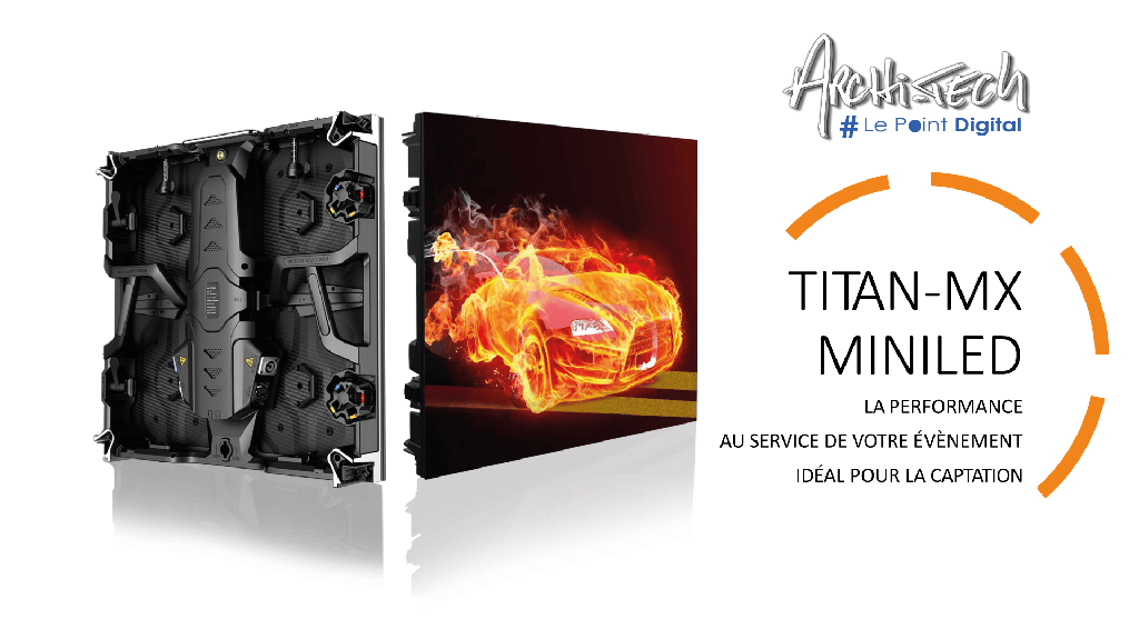 LEDCAST - Kit LED TITAN MiniLed pitch 2.6