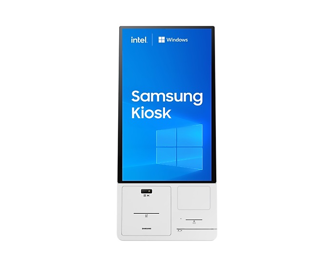 SAMSUNG Kiosk (Windows) - Kit écran + boitier avec imprimante ticket