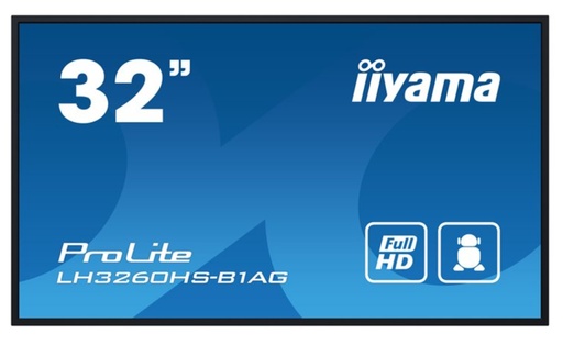 [LH3260HS-B1AG] iiyama - Moniteur 32 pouces - Signalétique numérique 