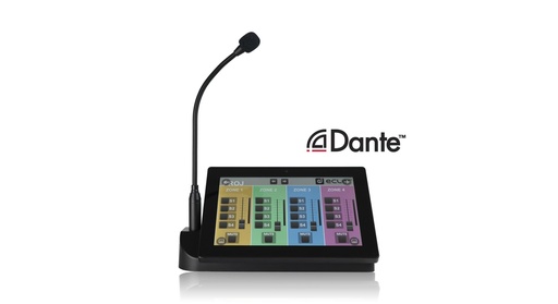 [CPAGENETDN] ECLER - Micro d'appel avec écran de commande tactile