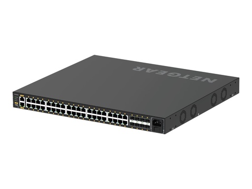 [GSM4248PX-100EUS] Netgear - Switch manageable 40 ports Gigabit PoE+ 960W, 2 ports Gigabit et 8 slots SFP+