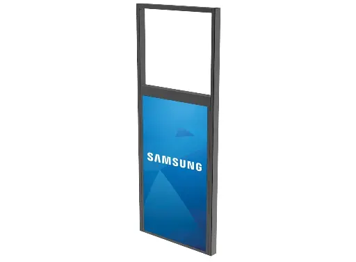 [DS-OM55ND-CEIL] Peerless - Support plafond pour Samsung OM55 Double écran