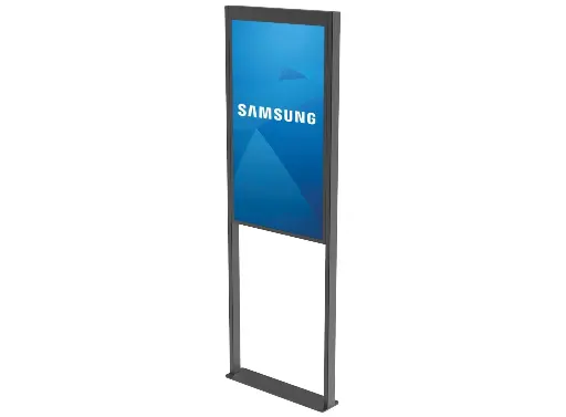[DS-OM55ND-FLOOR] Peerless - Support de sol pour Samsung OM55 Double écran