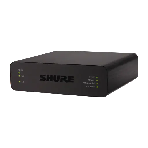 [ANIUSB-MATRIX] SHURE – interface audio réseau Dante USB avec matrice de mixage pour visioconférence