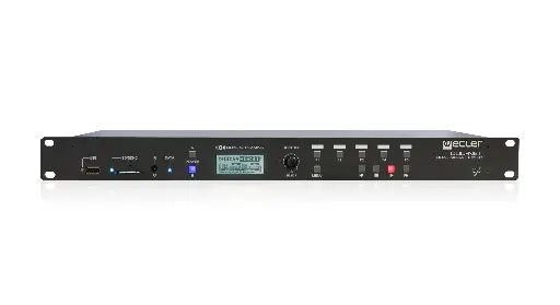 [CDUONTPLAYER] ECLER - DUO‑NET PLAYER – double lecteur audio / streaming professionnel