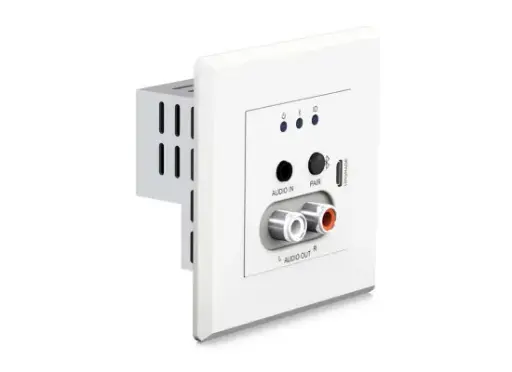 [DA11ABL‑WP‑EU‑V2] BLUSTREAM – Dante Bluetooth + audio analogique murale