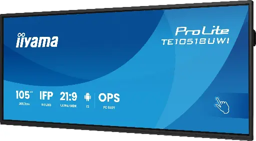 [TE10518UWI‑B1AG] IIYAMA – Moniteur tactile interactif ProLite 105″ 5K ultra‑large